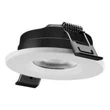 SPOT COMBO FIRE RATED FIX MS FPFIX V 6W MS827 DIM IP65 WT