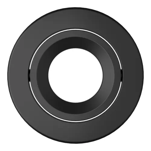 SPOT COMBO FIRE RATED RING ADJUST ADJ ROUND BK