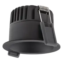 SPOT DARKLIGHT 8W 930 PS DIM IP44 BK