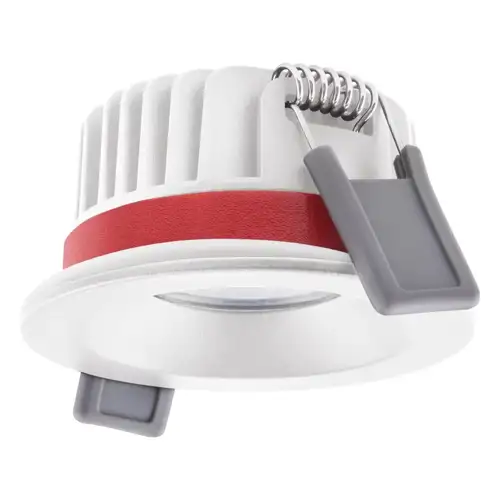 SPOT FIRE RATED 8W 927 PS DIM IP65 WT