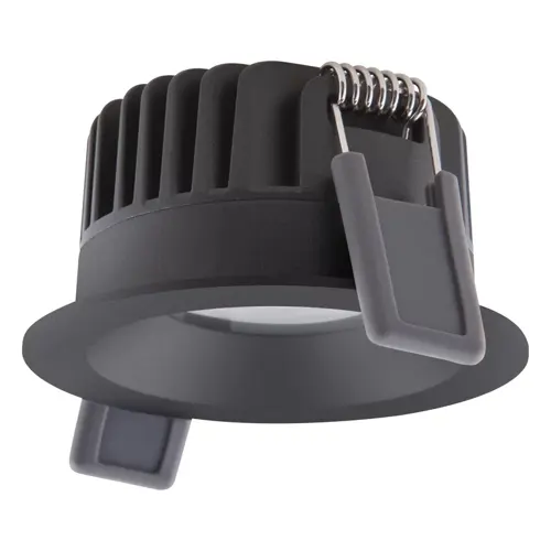 SPOT FIX 8W 930 PS DIM IP44 BK