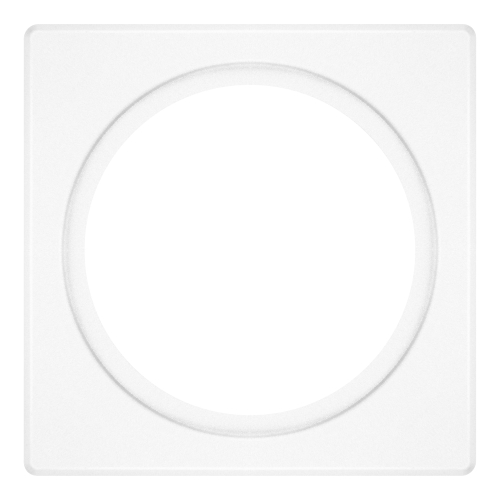 SPOT FRAME 100X100 1X D68 WT       LEDV