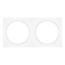 SPOT FRAME 100X200 2X D68 WT       LEDV