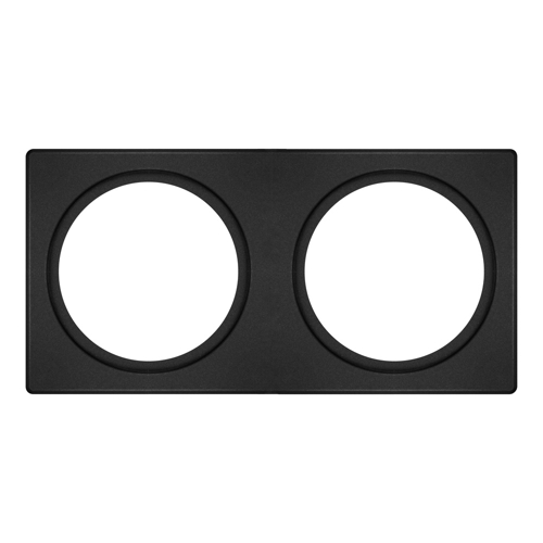 SPOT FRAME D68 100X200 2X D68 BK