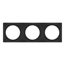 SPOT FRAME D68 100X300 3X D68 BK