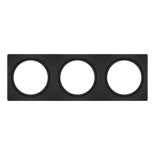 SPOT FRAME D68 100X300 3X D68 BK