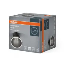 SPOT TWIST 93MM 10W 830 WT BK      OSRAM