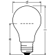 Standard high-voltage lamps, road traffic 1534