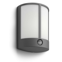 Stock IR wall lantern anthracite 1x6W