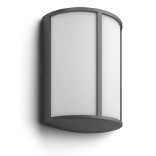 Stock wall lantern anthracite 1x6W 230V