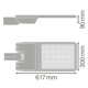 STREETLIGHT FLEX LARGE RV25ST P 110W 740 WAL