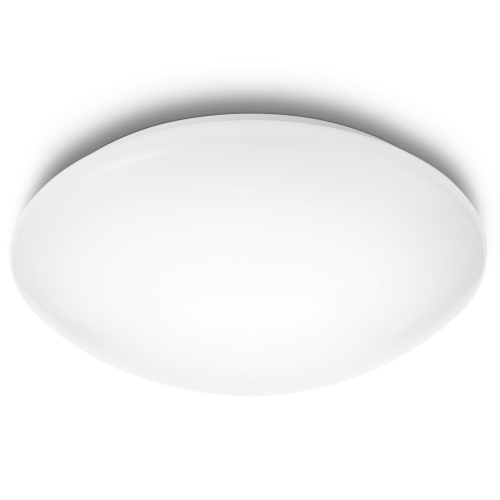 SUEDE CEILING LAMP 2700K WHITE 1X12W