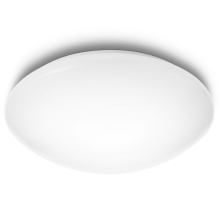 SUEDE CEILING LAMP 2700K WHITE 1X40W