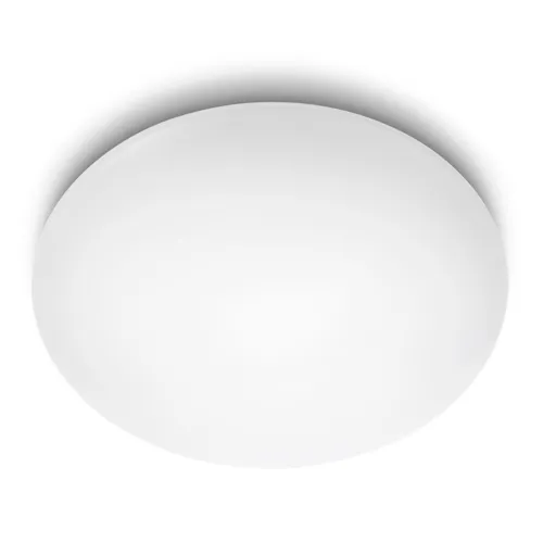 Suede ceiling lamp white 4x9W