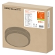 SURFACE BULKHEAD 250 SENSOR EMERGENCY 10W 840 BK IP65
