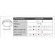 SURFACE BULKHEAD 250 SENSOR EMERGENCY 10W 840 BK IP65