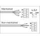 SURFACE BULKHEAD 300 SENSOR EMERGENCY 15W 830 WT IP65