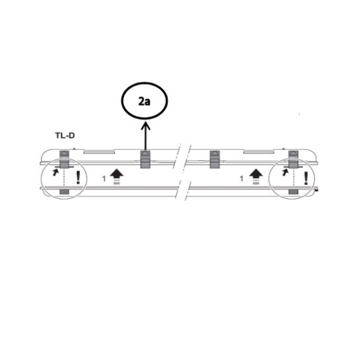 TCW060 DIFFUSER CLIP PC T5