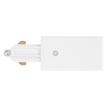 Tracklight accessories Supply Connector White