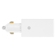 Tracklight accessories Supply Connector White