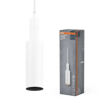 TRACKLIGHT PENDANT CYLINDER WT GU10OSRAM