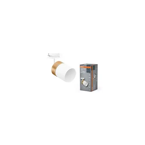 Tracklight Spot Cylinder Gold GU10 White
