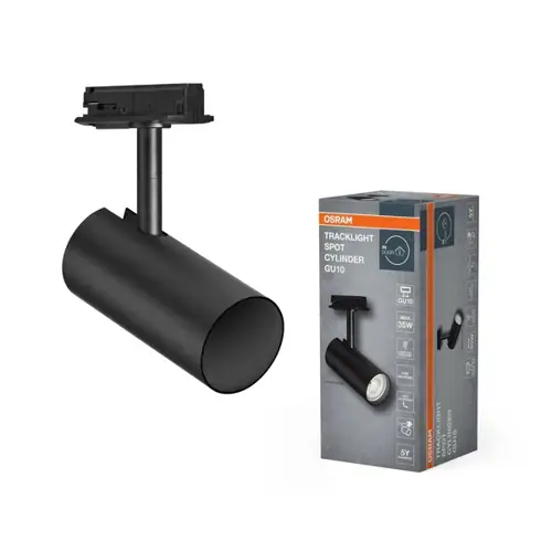 Tracklight Spot Cylinder GU10 Black