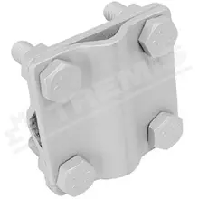 TREMIS clamp. lightning conductor cross SK zinc