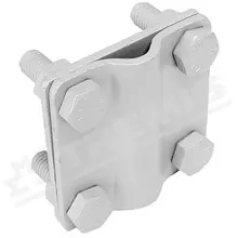 TREMIS clamp. lightning rod strip-wire SR3b (rope etc.) zinc