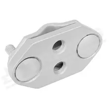 TREMIS clamp. lightning rod with grounding strap - wire SR 3a zinc