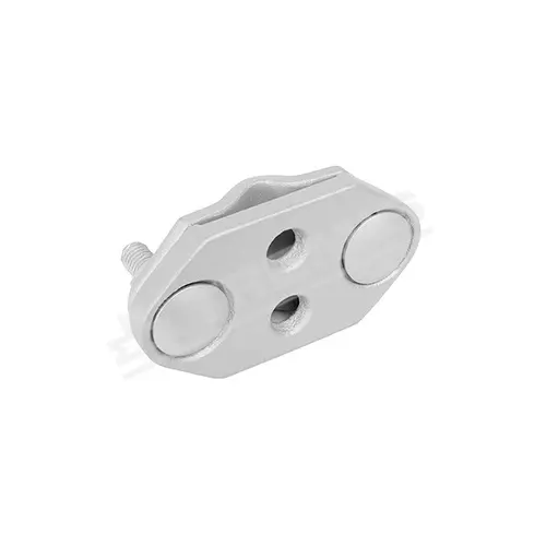 TREMIS clamp. lightning rod with grounding strap - wire SR 3a zinc