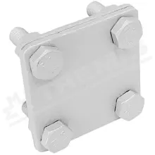 TREMIS terminal.lightning conductor for grounding tape (tape-tape) SR 2b zinc