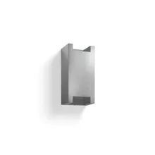 Trowel wall lantern aluminum 2x5W 230V