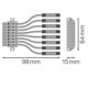TruSys® FLEX FEED-IN CONNECTOR FEED IN CONNECTOR 8P