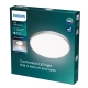 Twirly 4000K ceiling lamp white 1x17W