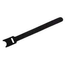 VALUE vázací pásky na suchý zip 15cm ;černá 20ks