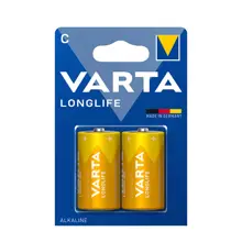 VARTA alkaline battery LONGLIFE 4114 C/LR14; BL2
