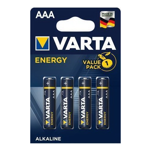 VARTA baterie alkalická ENERGY LR03/AAA/4103 ;BL4