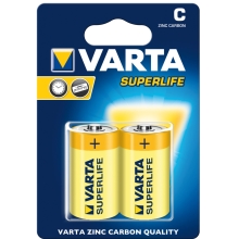 VARTA baterie zinko-uhlik. SUPER.HEAVY.DUTY 2014 C/R14 ;BL2