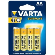 VARTA baterie zinko-uhlik. SUPERLIFE 2006 AA/R6 ; BL4 /Bal.48ks/