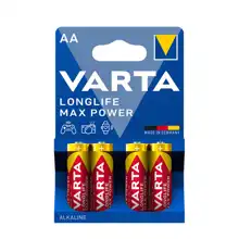 VARTA battery alkaline MAX.POWER 4706 AA/LR6 ; BL4