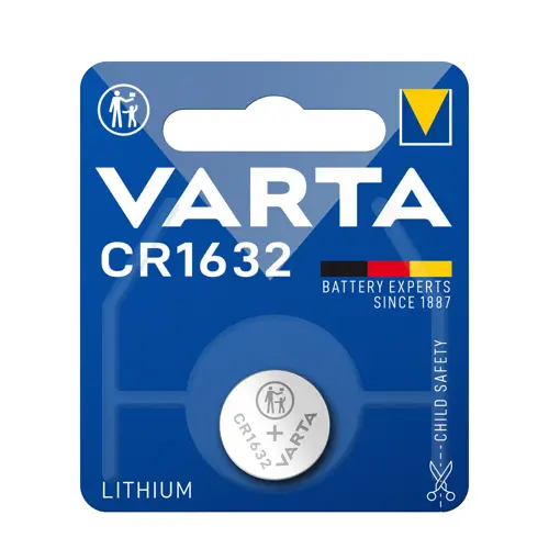 VARTA lithium battery CR1632/6632 ;BL1