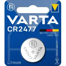 VARTA lithium battery CR2477/6477 ;BL1