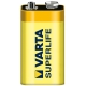 VARTA zinc-carbon battery. SUPER.HEAVY.DUTY 2022 9V/6F22 ;BL1