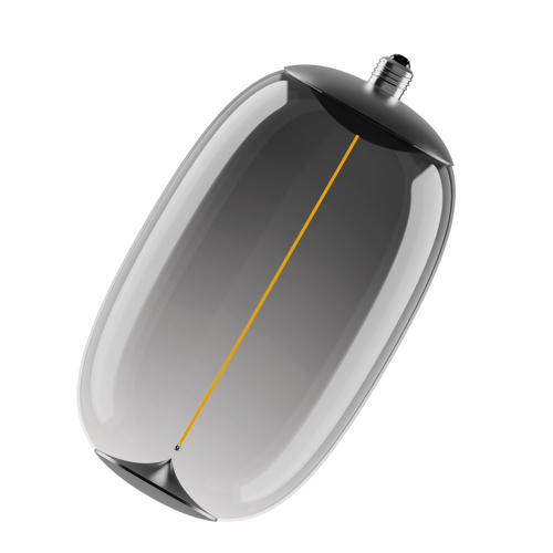 Vintage 1906® LED BIG DECORATIVE BULB WITH FILAMENT-MAGNETIC STYLE 4W 818 Smoke