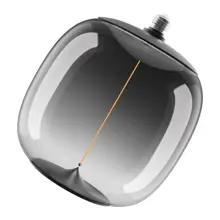 VINTAGE 1906 LED BIG DECORATIVE BULB WITH FILAMENT-MAGNETIC STYLE DIMMABLE 12W 8