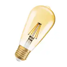 Vintage 1906 LED CLASSIC EDISON DIM 6.5W 824 Gold E27