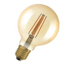 Vintage 1906 LED CLASSIC Globe Dimmable 6.5W 824 Gold E27