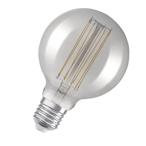 Vintage 1906 LED CLASSIC SLIM FILAMENT Globe DIMMABLE 11W 818 Smoke E27