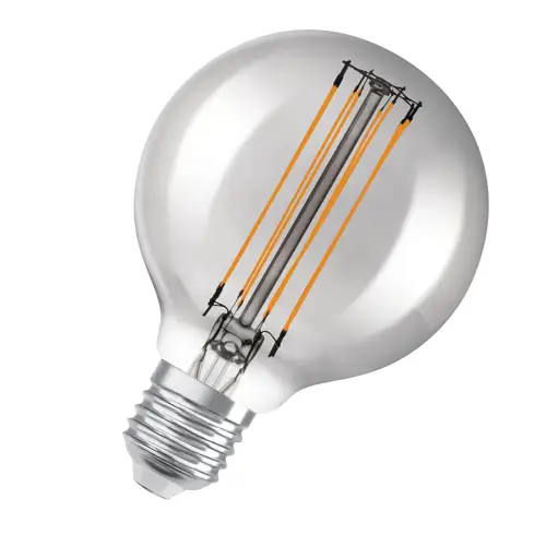 Vintage 1906 LED CLASSIC SLIM FILAMENT Globe DIMMABLE 11W 818 Smoke E27
